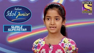 Sugandha को मिला Standing Ovation  Indian Idol Junior  Surile Superstar [upl. by Eimaral]