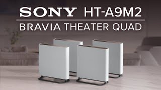 Sony BRAVIA Theatre Quad Home Theatre Speaker System HTA9M2  Best Wireless Surround Sound [upl. by Etyak]