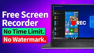 FREE How To Screen Record On Windows 1011  No Watermark No Time Limit [upl. by Adnorrahs]