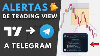 Cómo enviar ALERTAS de TradingView a TELEGRAM Paso a Paso con Chat ID [upl. by Whalen769]