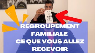 Regroupement familial  Ce que vous recevrez de l’OFII [upl. by Arbuckle]