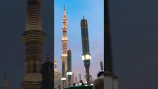 Maghreb Azan Masjid e Nabawi masjidnabawi madina travel azan [upl. by Luby]