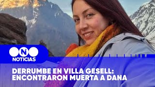 DERRUMBE en VILLA GESELL encontraron muerta a Dana la ÚLTIMA DESAPARECIDA  Telefe Noticias [upl. by Sualocin]