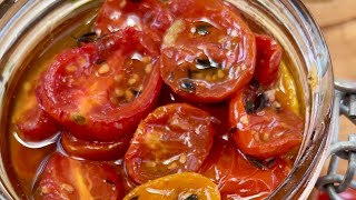 Tomates Confites au Four Si Savoureuses Que Vous Aurez Envie de les Préparer Tout le Temps 😋 [upl. by Leunamne]