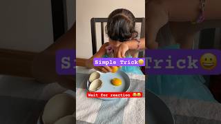 Simple Trick Reaction 😀😀😂😂teluguvlogs london uk telugu telugushorts viral funny trending [upl. by Gnap313]