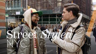 Best Mens Fashion in NYC  Street Styled [upl. by Lovash755]