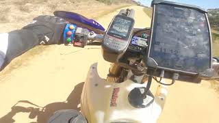 RAWUnedited Brutal 50km Sand Loop Yamaha WR450F [upl. by Onaivatco]