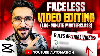 How to Create amp Edit Faceless Youtube Videos  Faceless Video Editing Course  CapCut Tutorial [upl. by Torrance]