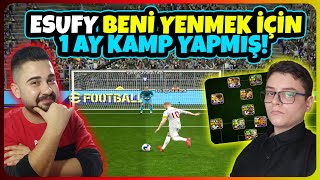 ESUFY BENİ YENMEK İÇİN 1 AY KAMP YAPMIŞ YENİ HESABIYLA GELMİŞ eFootball Mobile 2025 [upl. by Licht]