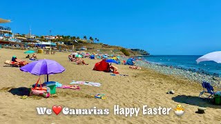 Gran Canaria Meloneras Beach Life Boardwalk and Streets  We❤️Canarias [upl. by Lowery508]