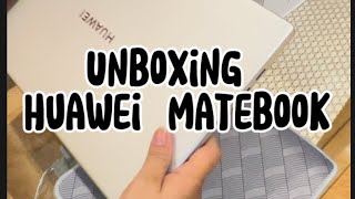 UNBoXING HUAWEI MateBook D15 Laptop  11th GenIntel Core™ i51135G7 [upl. by Zeeba]