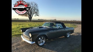 1955 Ford Thunderbird Custom Streetrod [upl. by Cathee102]