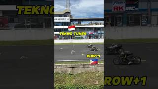 1 run tekno tuner vs row1 dragrace teknotuner teknotunervsthailand [upl. by Atiuqin]