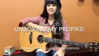 ProPik Unboxing  Demonstration  Deering Banjo Co Endorsement [upl. by Colburn]