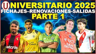 UNIVERSITARIO DE DEPORTESFICHAJESRENOVACIONESRUMORES2025 [upl. by Nenney965]