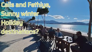 The sun shines on Calis beach and Fethiye town But are they winter holiday destinations You decide [upl. by Joelle]