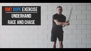 RMT® Rope Training Underhand Race and Chase [upl. by Yarahs]