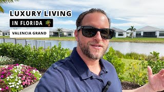 Valencia Grand New Luxury 55 Community Luxury Homes For Sale in Boynton Beach Florida [upl. by Agnizn161]