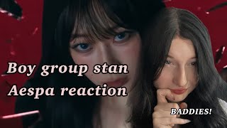 First reaction to aespa 에스파 Drama MV [upl. by Hulen]