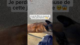 À ton avis elle a fait plus de tractions que moi  🤭 nino chien ninolemalou femme [upl. by Stern]