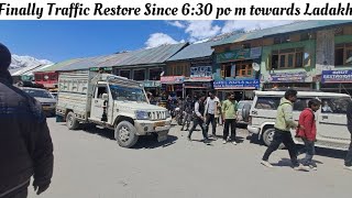 Zojila Update  Finally Traffic Restore after 8days since 630 pm Towards Ladakh  5 May 2024 [upl. by Anasor309]