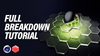 Full tutorial breakdown of how I made this looping ball with Cinema 4D Effectors [upl. by Oileduab58]