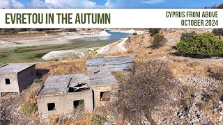 Evretou Village In The Autumn  Cyprus 2024  4K Drone Flight [upl. by Hardie]