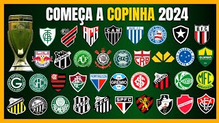 COPINHA 2024  A bola vai rolar na COPA SÃO PAULO [upl. by Adorne]