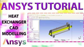 How to do CHT Analysis of Shell and Tube Heat Exchanger using ANSYS Fluent  Tutorial  Part 1 [upl. by Aurel]