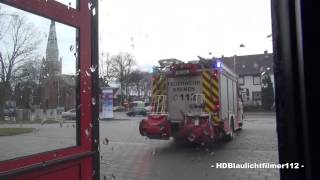 Alarmierung  HLF FW2 BF Bremen [upl. by Edrahc44]