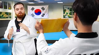 HACIENDO CLASE de TAEKWONDO en COREA DEL SUR [upl. by Ateekahs]