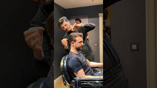 ASMR traş nasıl oldu asmr viaport asmrsounds haircut barber dünyaşampiyonu [upl. by Shewmaker145]