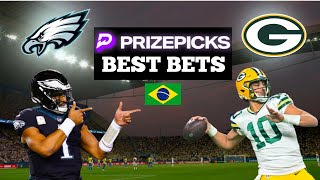 NFL PRIZEPICKS  PACKERS VS EAGLES PROP PICKS  962024 [upl. by Chang865]