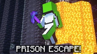 Dream Escapes Prison on the Dream SMP [upl. by Salzhauer]