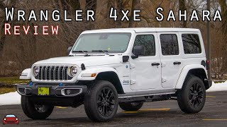 2024 Jeep Wrangler 4Xe Sahara Review  A 65000 PHEV OffRoader [upl. by Yttocs]