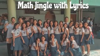 Math Jingle With Lyrics CHAMPION [upl. by Adnoma]