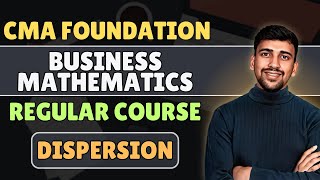 L59 CMA Foundation Mathematics  Measure of Dispersion [upl. by Alexandro]