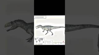 Torvosaurus VS Saurophaganx edit shorts dinosaur jurassicpark jurassicworld edit [upl. by Eldreeda]