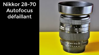 Réparation objectif Nikon  Autofocus défaillant [upl. by Lefkowitz]