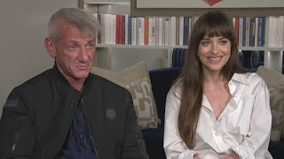 Sean Penn and Dakota Johnson on How Their Friendship Led to Daddio Exclusive [upl. by Jonny]