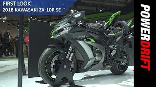 2018 Kawasaki ZX 10R SE  EICMA 2017  PowerDrift [upl. by Gnourt]