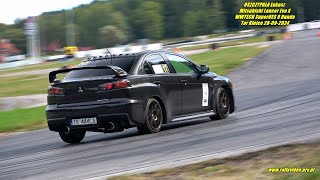 OSZCZYPAŁA Łukasz  Mitsubishi Lancer Evo X  WWTECH SuperOES 9 Runda Tor Kielce 28092024 [upl. by Riatsala]