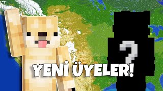 YENİ ÜYELER  DugeCraft Towny 4 [upl. by Marella]