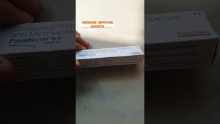 Panderm Plus क्रीम के फायदे। panderm medicinereview ytshorts steroidcream [upl. by Lubin547]