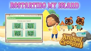 Restarting my animal crossing island in 2024 [upl. by Nielson]