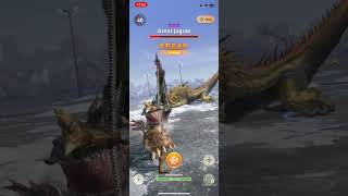 Monster Hunter Now  Breaking the Impossible Forelegs of Great Jagras [upl. by Ailugram]