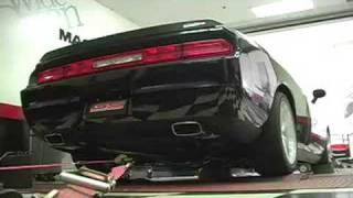 2008 Dodge Challenger SRT8  MagnaFlow Exhaust Part 16510 Dyno Test [upl. by Acinnad797]