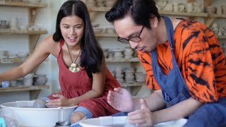 Pottery Date with Rico Blanco  Vlog by Maris Racal [upl. by Funch]