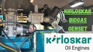 kirloskar Biogas Genset 20KVAkirloskar generator Biogas [upl. by Lunsford]