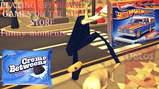 Playing off brand games on the App Store funny moments [upl. by Raye]